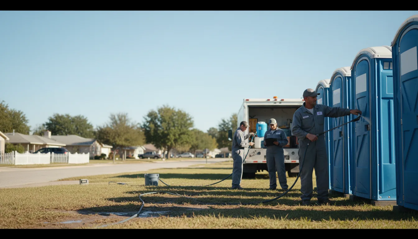 Long-Term Portable Toilet Rental in Ashland, OH near me